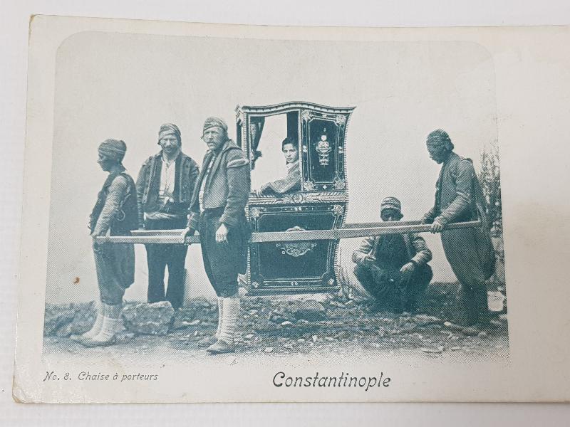 OSMANLI KARTPOSTAL: OSMANLI PRENSES TAHTEREVALLİDE 