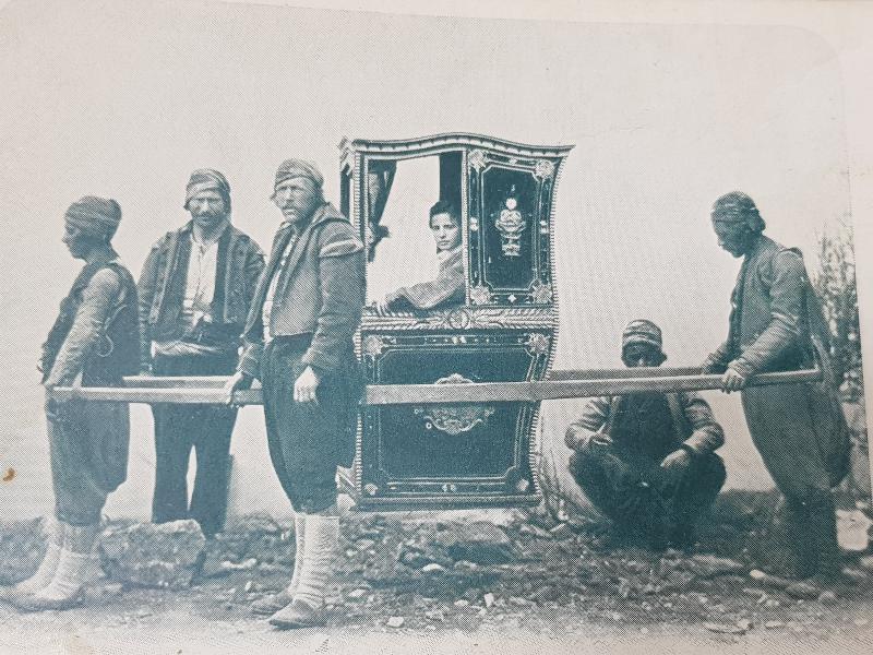 OSMANLI KARTPOSTAL: OSMANLI PRENSES TAHTEREVALLİDE 