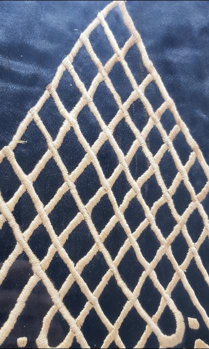 1342 TARİHLİ FETİH SURESİNİN İLK AYETİ YAZILI EL İŞLEME DUVAR PANOSU