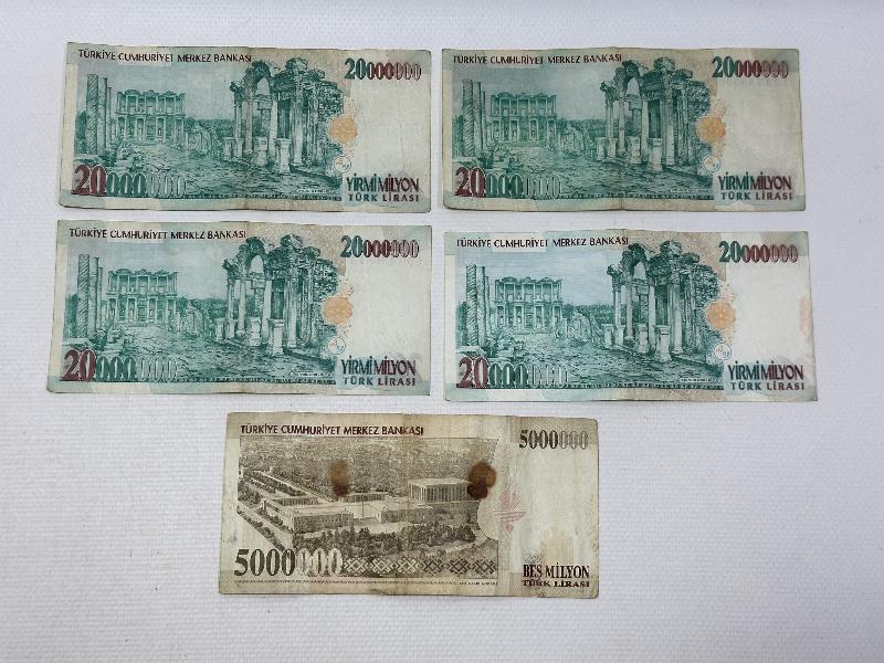 7. EMİSYON PARA LOTU: 5 MİLYON VE 20 MİLYONLAR
