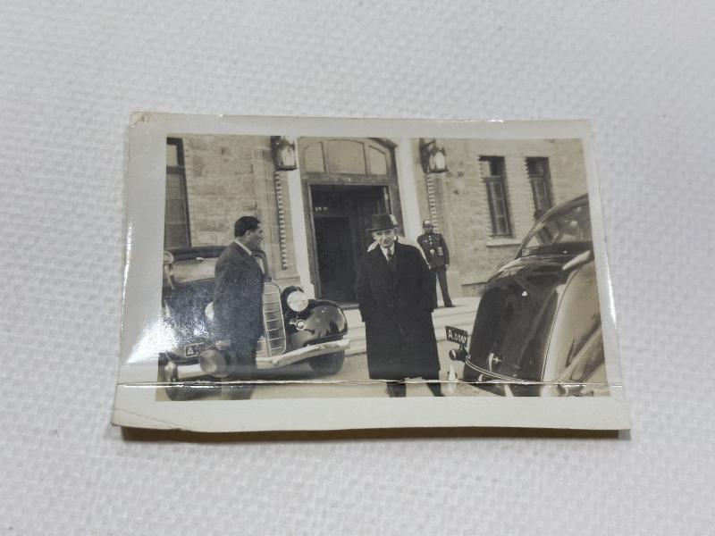 CUMHURİYET İLK DÖNEM ORJİNAL İSMET İNÖNÜ FOTOĞRAFI