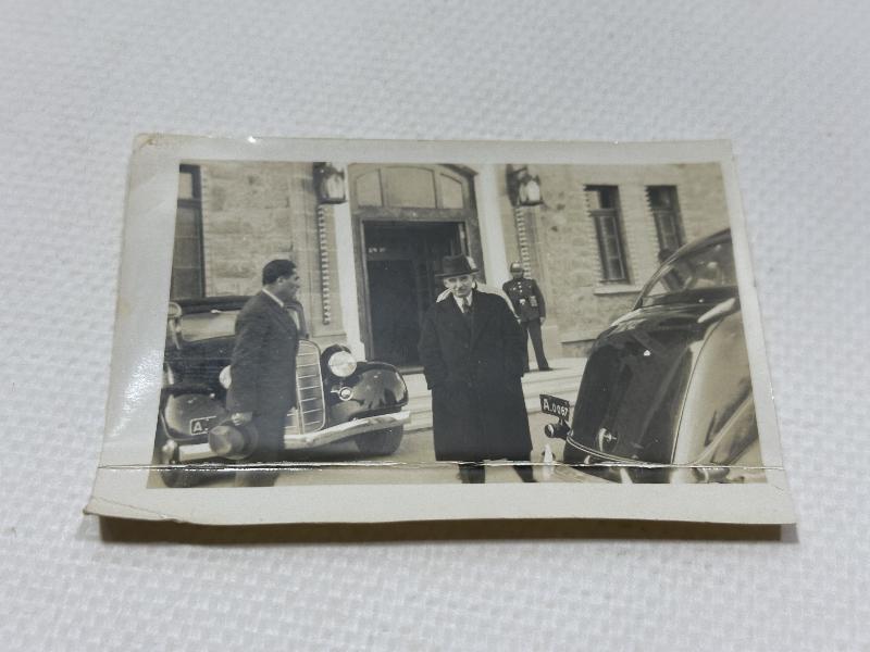 CUMHURİYET İLK DÖNEM ORJİNAL İSMET İNÖNÜ FOTOĞRAFI