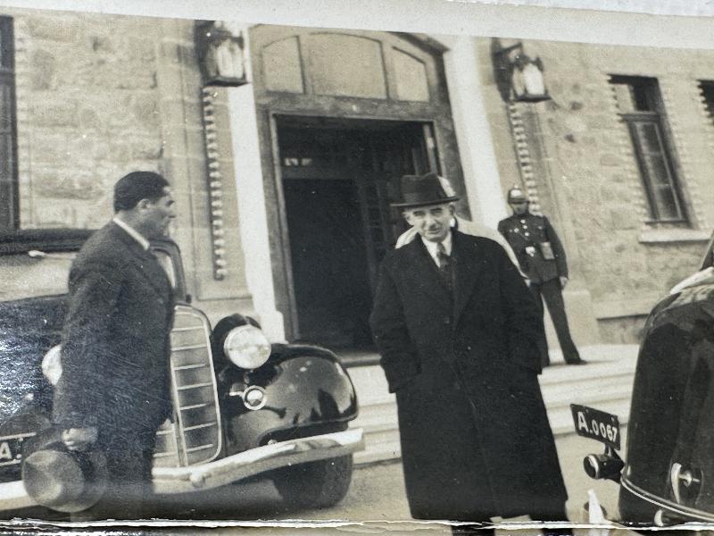 CUMHURİYET İLK DÖNEM ORJİNAL İSMET İNÖNÜ FOTOĞRAFI