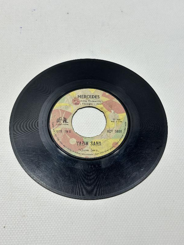 NADİR 45'LİK PLAK MERCEDES - YAZIK SANA & KİME KALDI BU DÜNYA