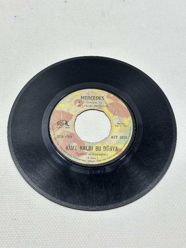 NADİR 45'LİK PLAK MERCEDES - YAZIK SANA & KİME KALDI BU DÜNYA