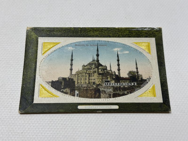 OSMANLI DÖNEMİ GOFRE SULTANAHMED CAMİİ KARTPOSTALI
