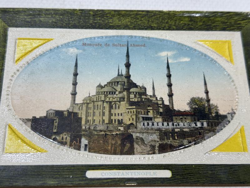 OSMANLI DÖNEMİ GOFRE SULTANAHMED CAMİİ KARTPOSTALI