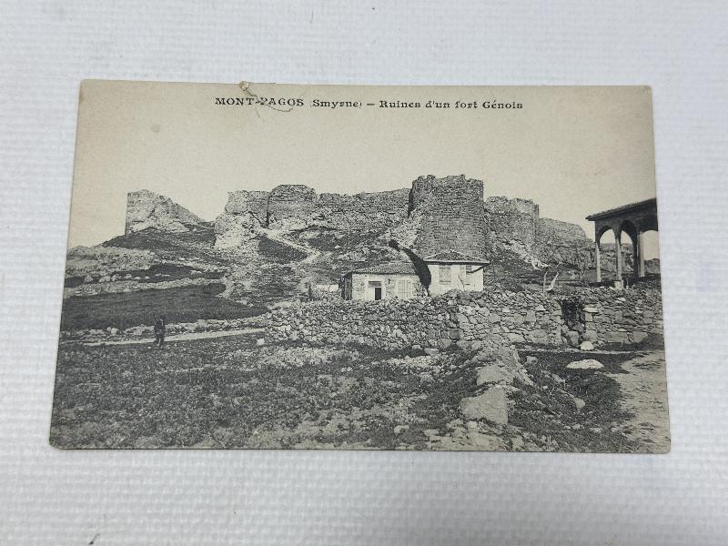 OSMANLI DÖNEMİ İZMİR KADİFEKALE KARTPOSTALI