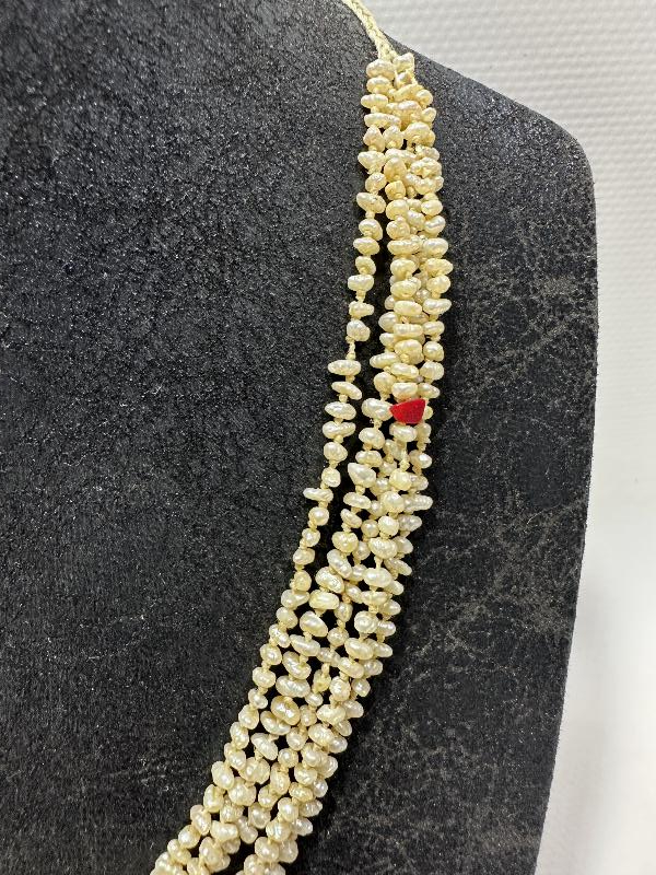 OSMANLI DÖNEMİ MERCANLI KUM İNCİ GERDANLIK