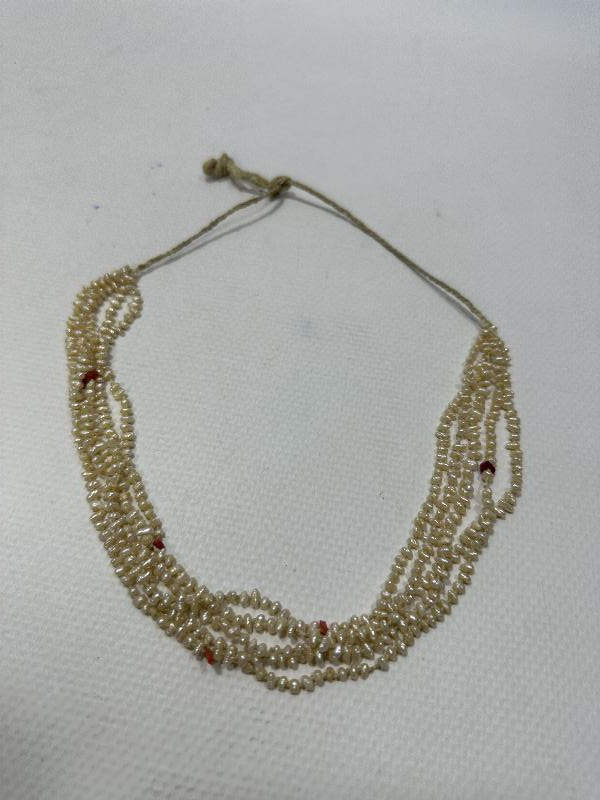 OSMANLI DÖNEMİ MERCANLI KUM İNCİ GERDANLIK