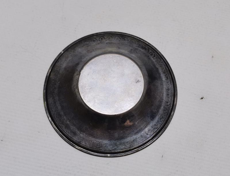 OSMANLI DÖNEMİ AZNAVUR İŞÇİLİKLİ GÜMÜŞ ÇAY TABAĞI