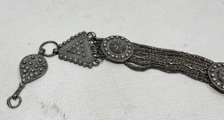 OSMANLI DÖNEMİ DEV BOYDA ÇOK NADİR GÜMÜŞ PRİOR KÖSTEĞİ