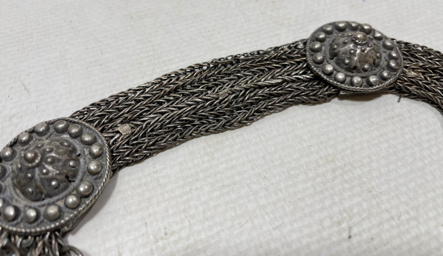 OSMANLI DÖNEMİ DEV BOYDA ÇOK NADİR GÜMÜŞ PRİOR KÖSTEĞİ