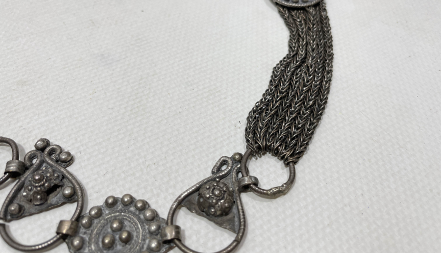 OSMANLI DÖNEMİ DEV BOYDA ÇOK NADİR GÜMÜŞ PRİOR KÖSTEĞİ