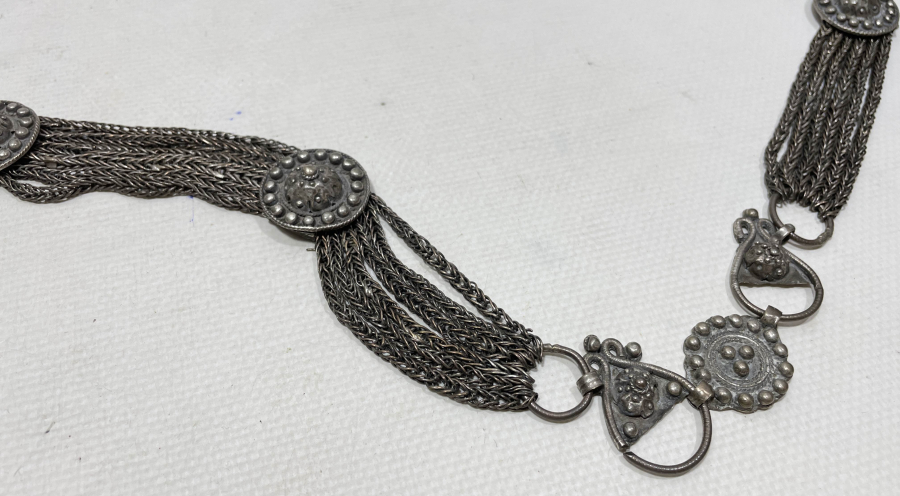 OSMANLI DÖNEMİ DEV BOYDA ÇOK NADİR GÜMÜŞ PRİOR KÖSTEĞİ