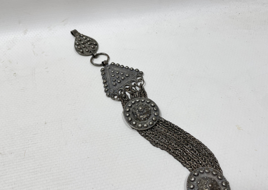 OSMANLI DÖNEMİ DEV BOYDA ÇOK NADİR GÜMÜŞ PRİOR KÖSTEĞİ