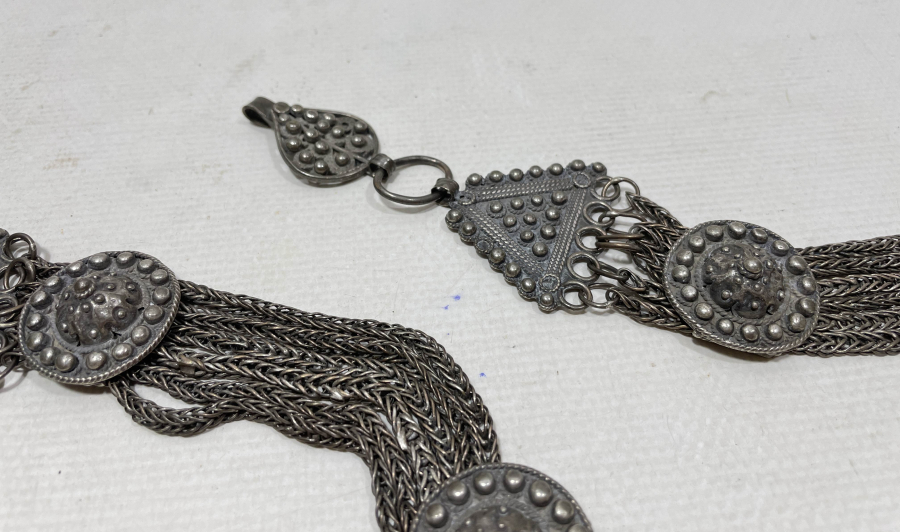 OSMANLI DÖNEMİ DEV BOYDA ÇOK NADİR GÜMÜŞ PRİOR KÖSTEĞİ