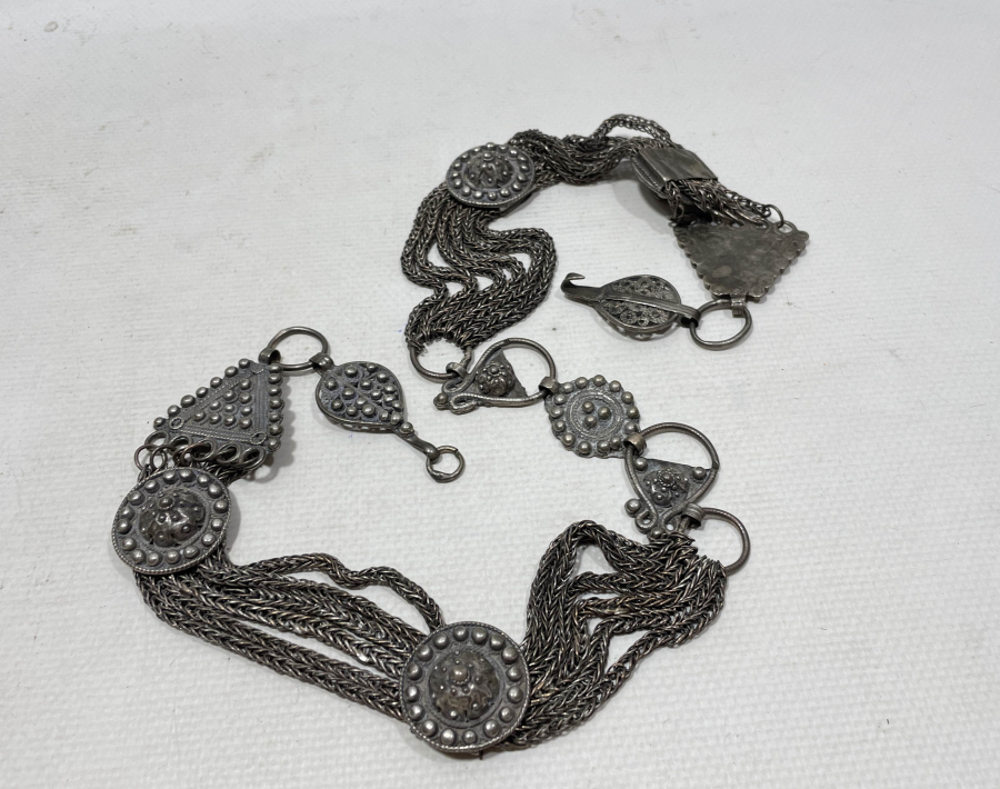 OSMANLI DÖNEMİ DEV BOYDA ÇOK NADİR GÜMÜŞ PRİOR KÖSTEĞİ