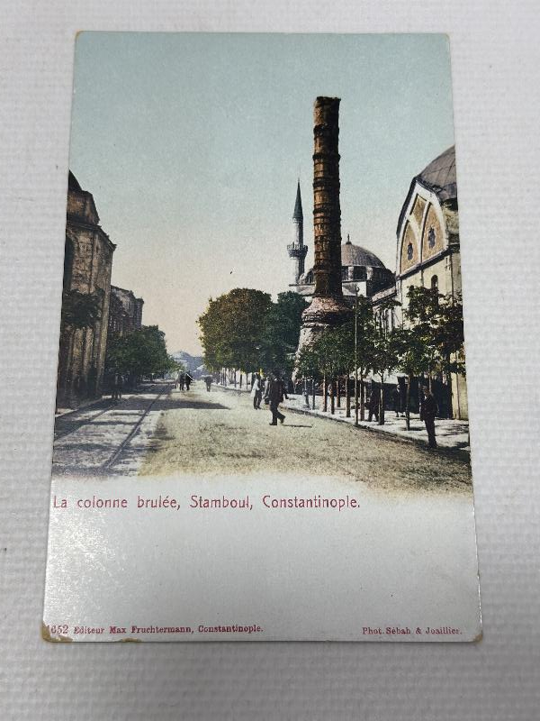 OSMANLI DÖNEMİ İKİ FARKLI ÇEMBERLİTAŞ KARTPOSTALI