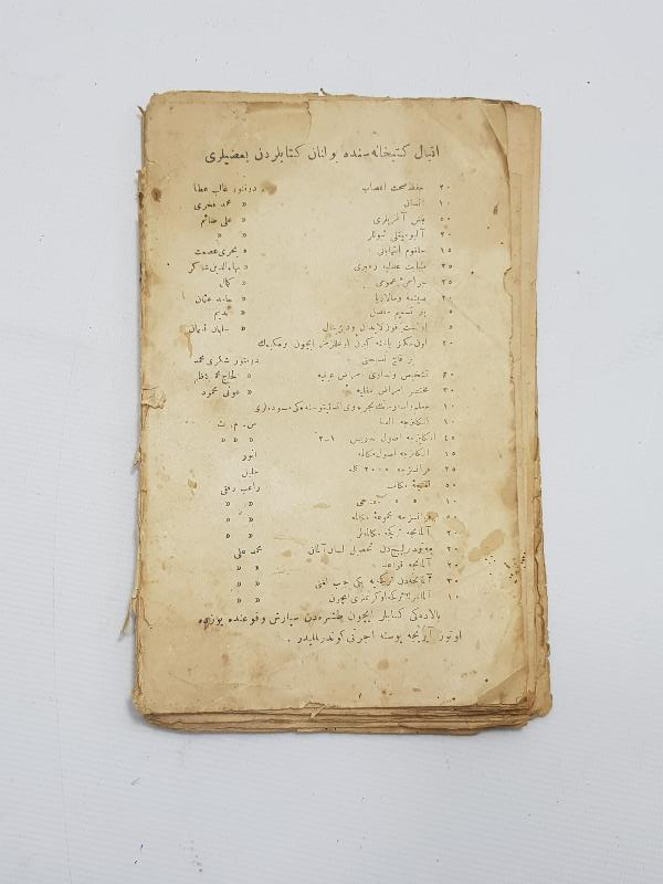 OSMANLICA KİTAP: EVLİLİK HAYATI, SAĞLIĞI VE ŞARTLARI