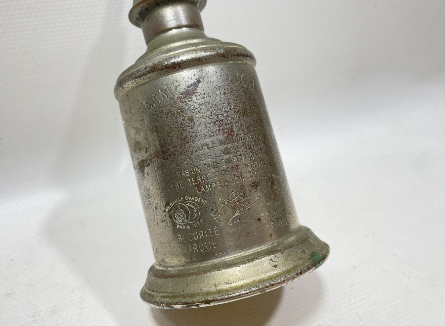 ÜZERİ YAZILI NADİR FRANSIZ VAGON LAMBASI