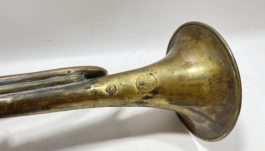 ÜZERİNDE OSMANLI DEVLET ARMASI BULUNAN ÇOK NADİR SÜVARİ BORAZANI