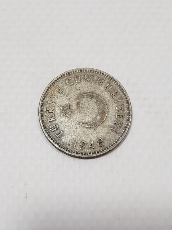 1948 GÜMÜŞ 1 LİRA
