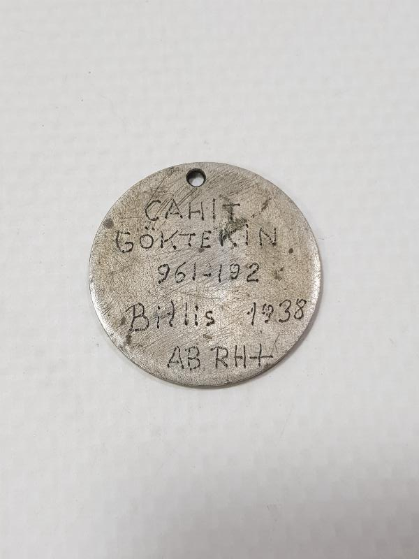 1961 TARİHLİ GÜMÜŞ HAVACI SUBAY KÜNYESİ 