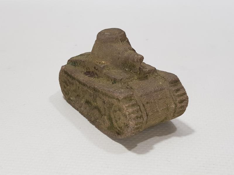 2. DÜNYA SAVAŞI DÖNEMİ ÇOK NADİR SERAMİK TANK OYUNCAK 