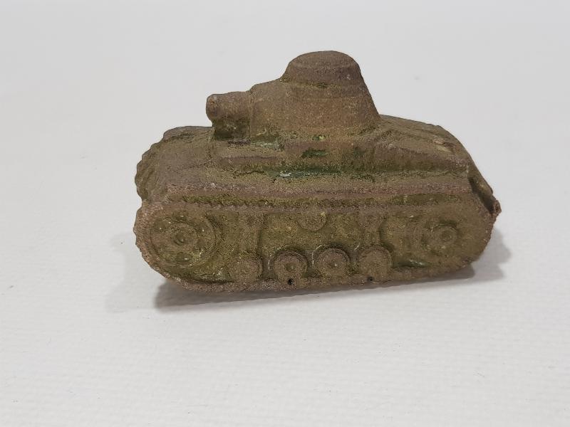 2. DÜNYA SAVAŞI DÖNEMİ ÇOK NADİR SERAMİK TANK OYUNCAK 