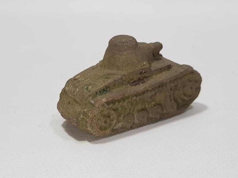 2. DÜNYA SAVAŞI DÖNEMİ ÇOK NADİR SERAMİK TANK OYUNCAK 