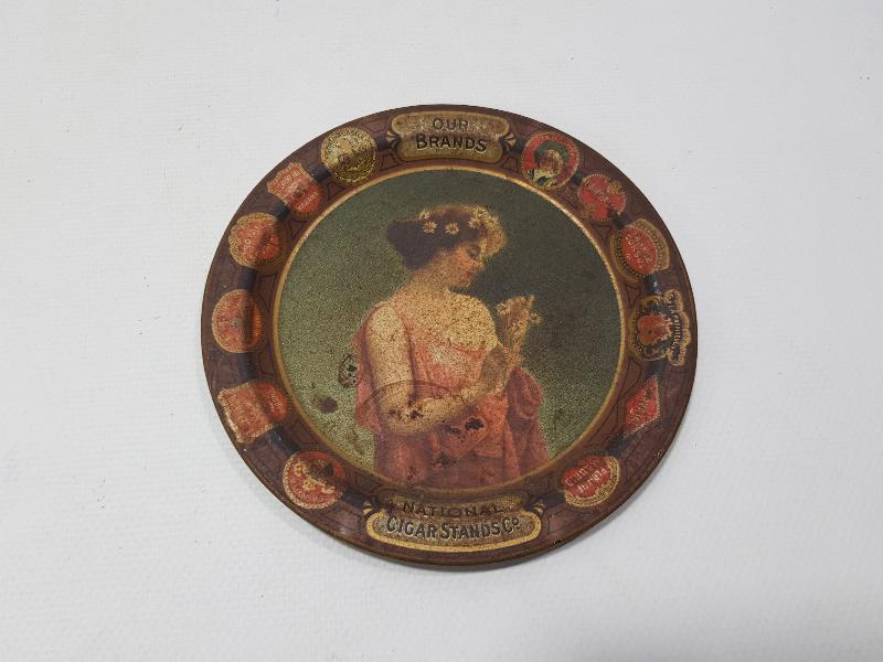 ANTİKA METAL TEPSİ 