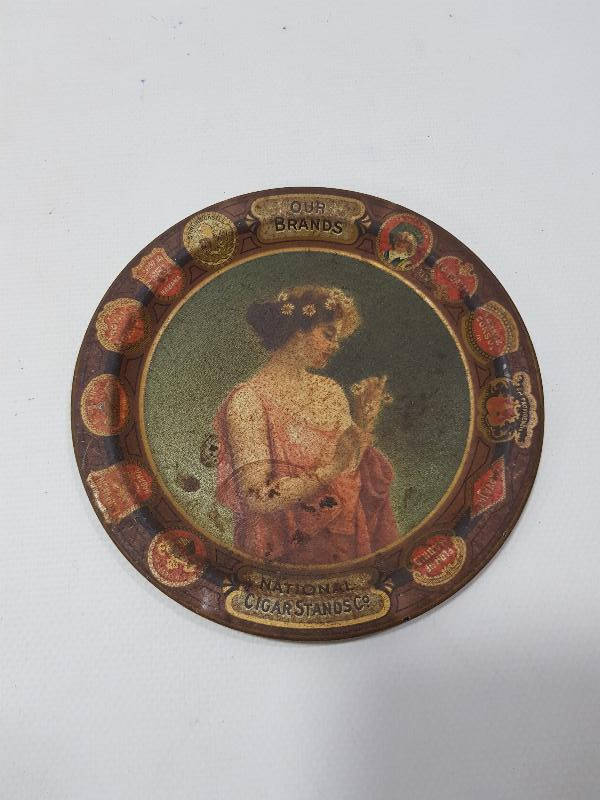 ANTİKA METAL TEPSİ 