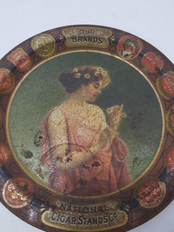 ANTİKA METAL TEPSİ 