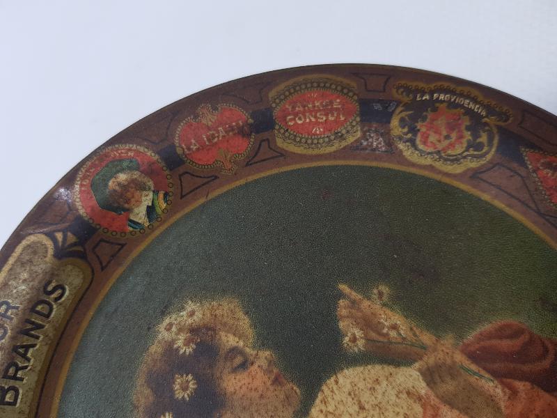 ANTİKA METAL TEPSİ 