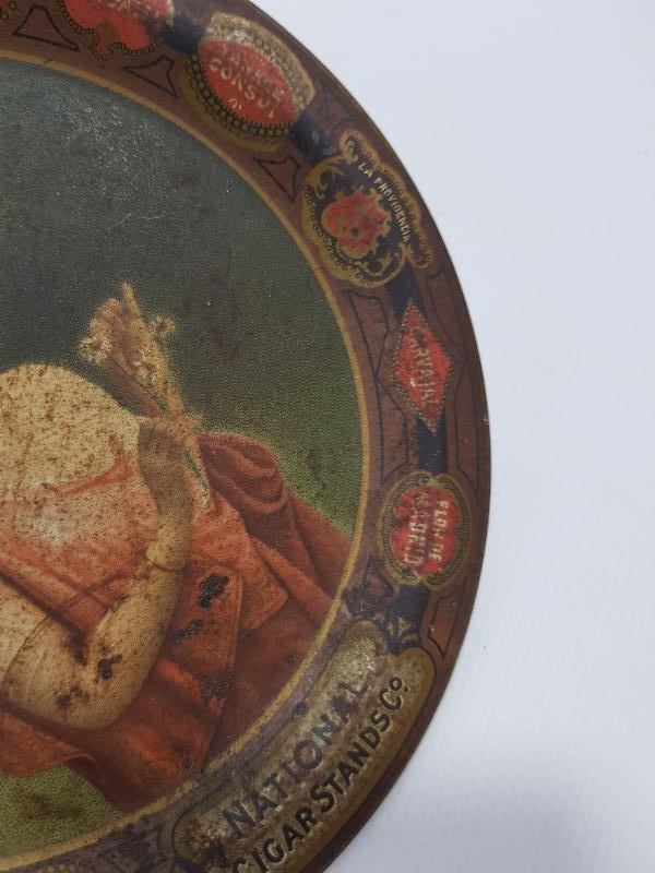 ANTİKA METAL TEPSİ 