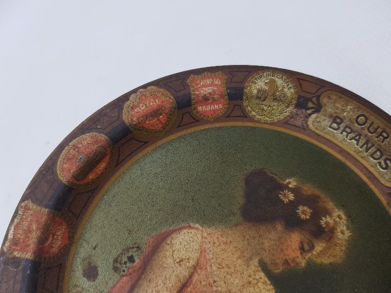 ANTİKA METAL TEPSİ 