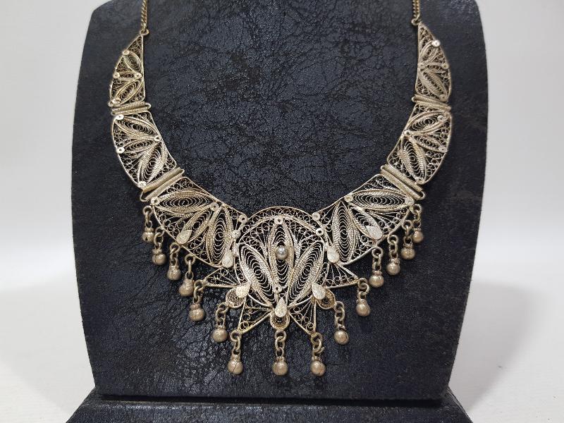 ANTİKA TELKARİ GERDANLIK