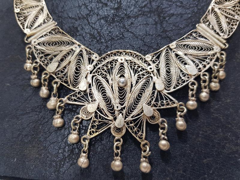 ANTİKA TELKARİ GERDANLIK