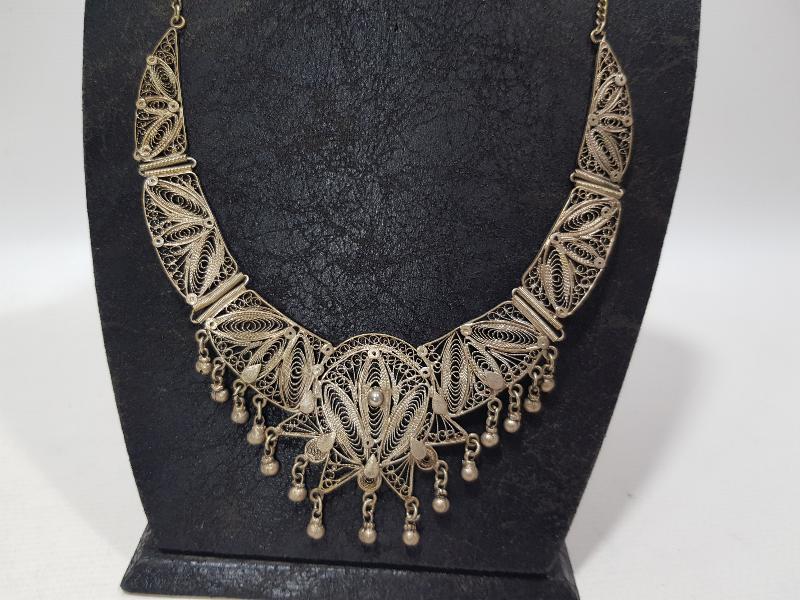 ANTİKA TELKARİ GERDANLIK