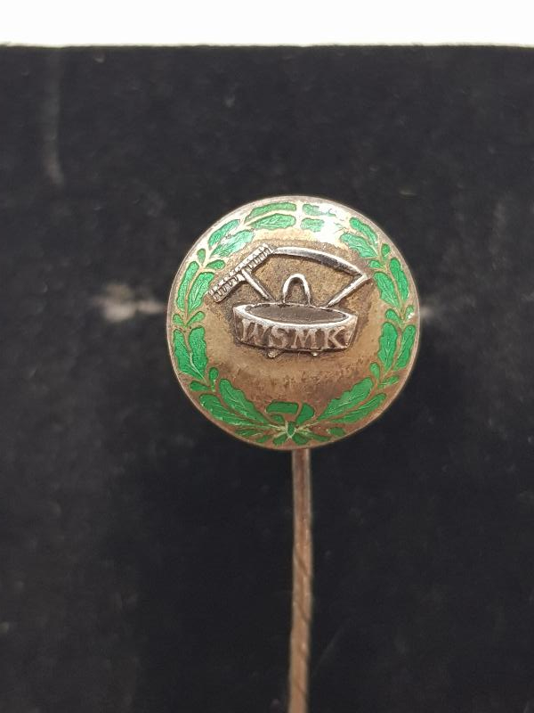 ÇİFTÇİLİKLE İLGİLİ MİNELİ GÜMÜŞ ROZET