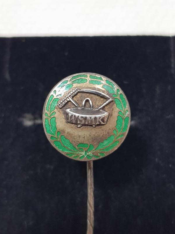 ÇİFTÇİLİKLE İLGİLİ MİNELİ GÜMÜŞ ROZET