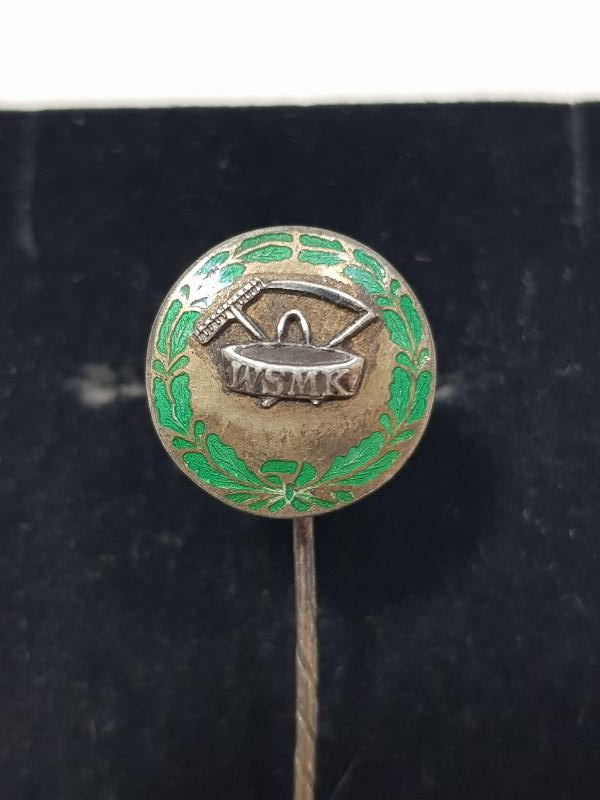 ÇİFTÇİLİKLE İLGİLİ MİNELİ GÜMÜŞ ROZET