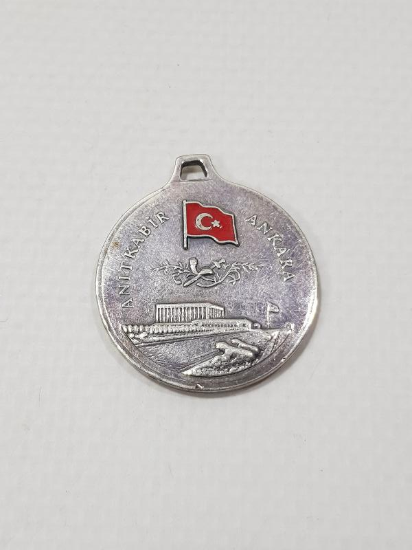 MUSTAFA KEMAL ATATÜRK - ANKARA ANITKABİR GÜMÜŞ MADALYON