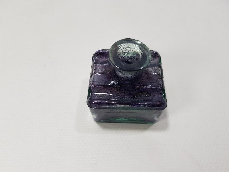 TABANI OSMANLICA YAZILI CAM HOKKA