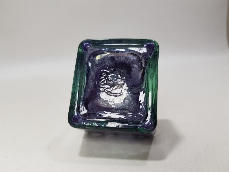 TABANI OSMANLICA YAZILI CAM HOKKA