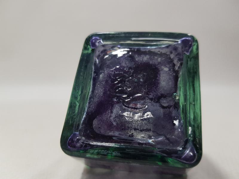 TABANI OSMANLICA YAZILI CAM HOKKA