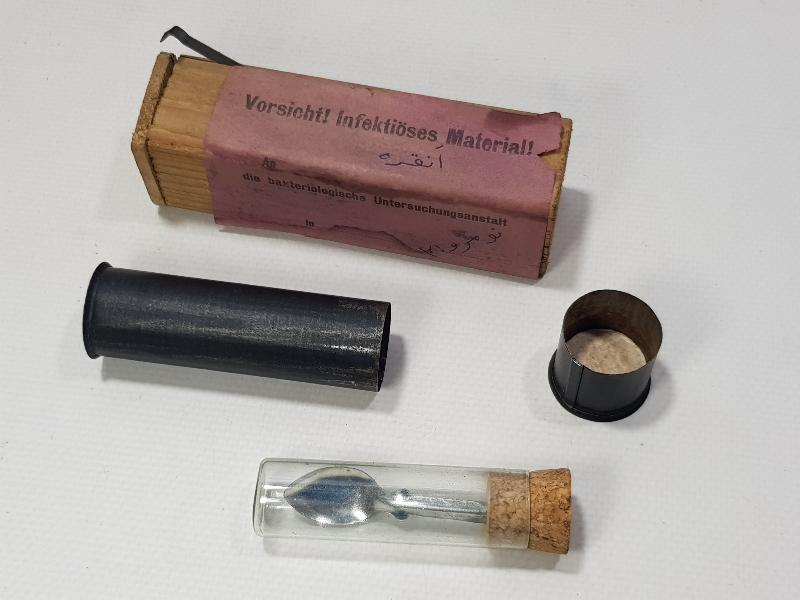 TIP TARİHİ: OSMANLI DÖNEMİ NUMUNE ALMA KABI