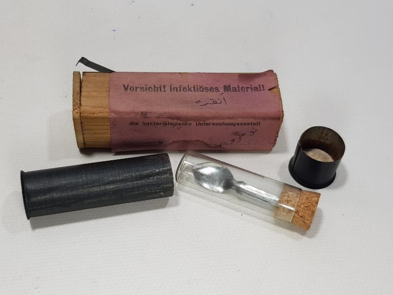 TIP TARİHİ: OSMANLI DÖNEMİ NUMUNE ALMA KABI