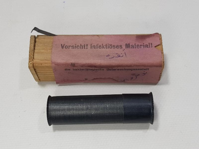 TIP TARİHİ: OSMANLI DÖNEMİ NUMUNE ALMA KABI